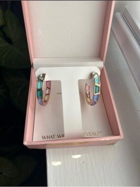 Bomb Party Jewel Candy Elite Atlas Earrings on Santorini Bloom